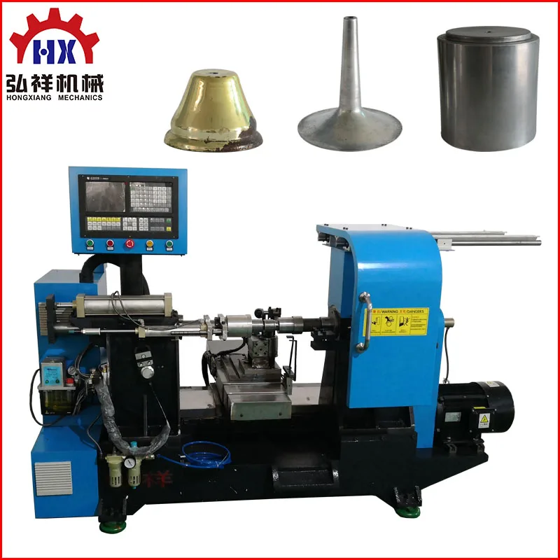 HONGXIANG small automatic cnc copper pot spinning lathe machine tool price in india