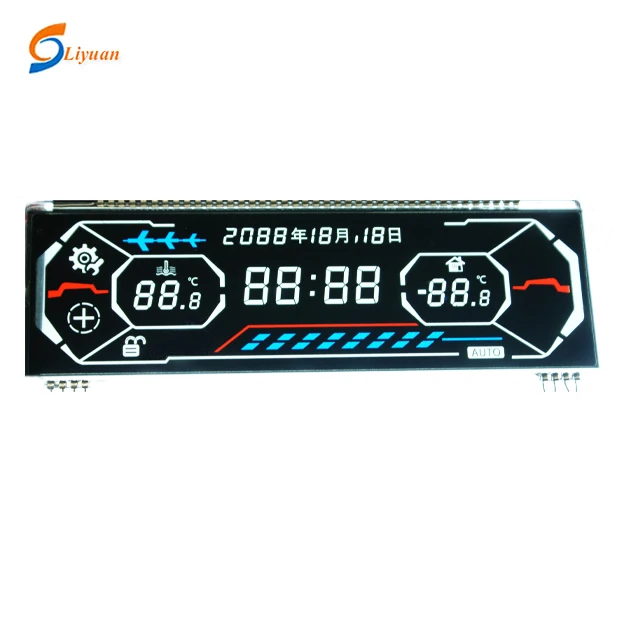 Segment Aquarium Lcd with Wifi,lcd display module black background