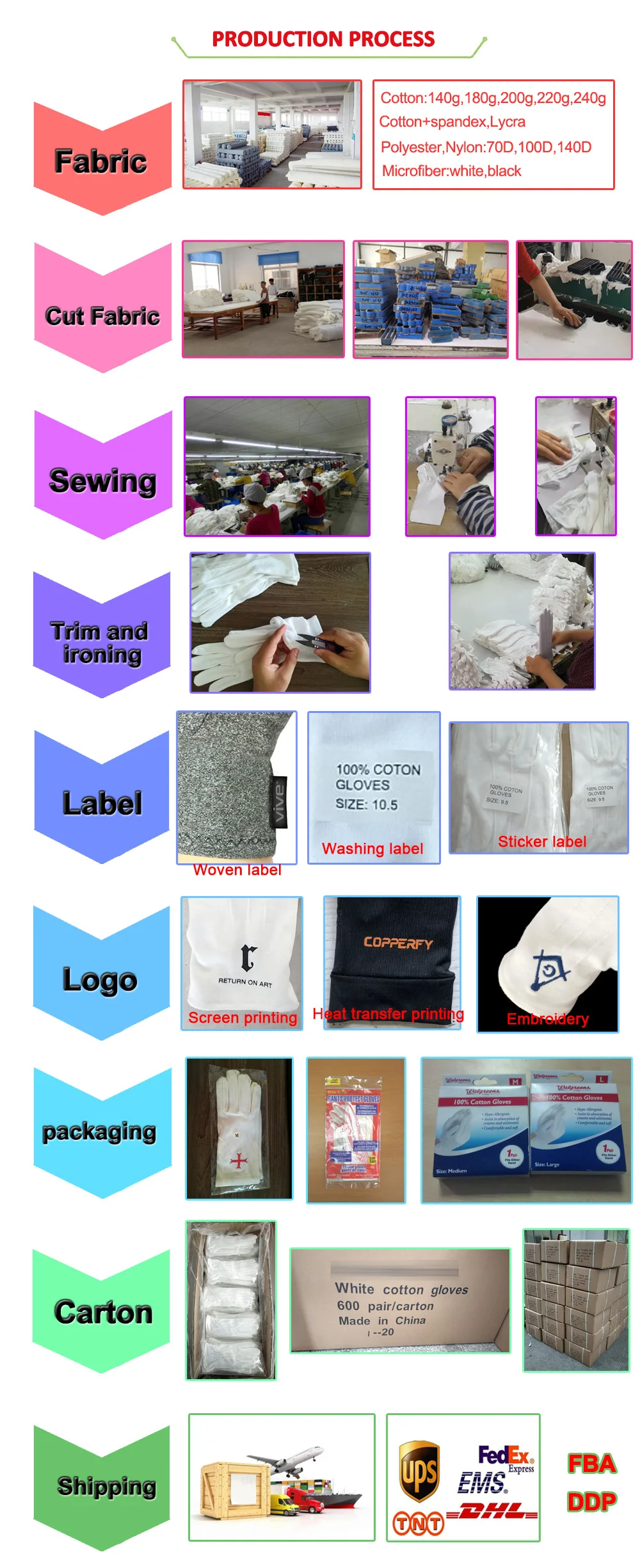 Custom logo gold leaf  China manufacturer plain white nylon masonic regalia freemason man church embroidered hand gloves