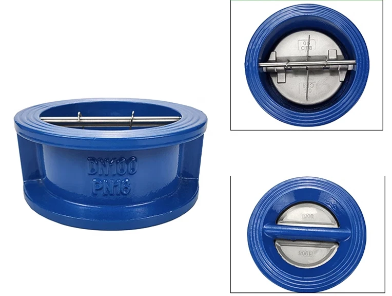 TKFM Cast Iron Factory Oem Single Direction butterfly Flap Check Valves PN16