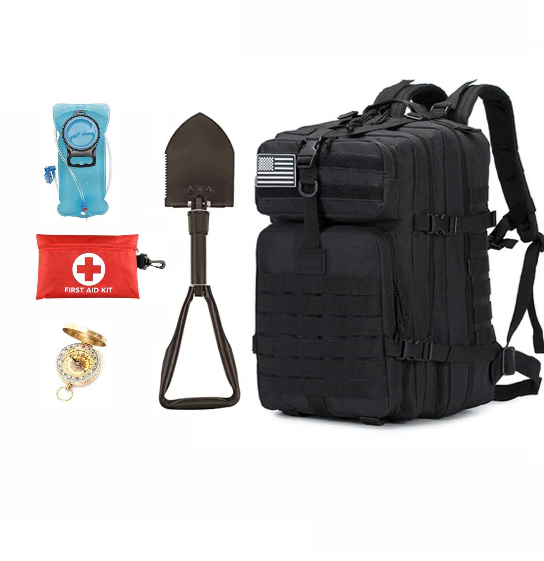 Emergency Survival Backpack For Travel Kit Professional Hiking First Aid Back Pack Kit Bagpack Adventure Ifak For 100 Persons