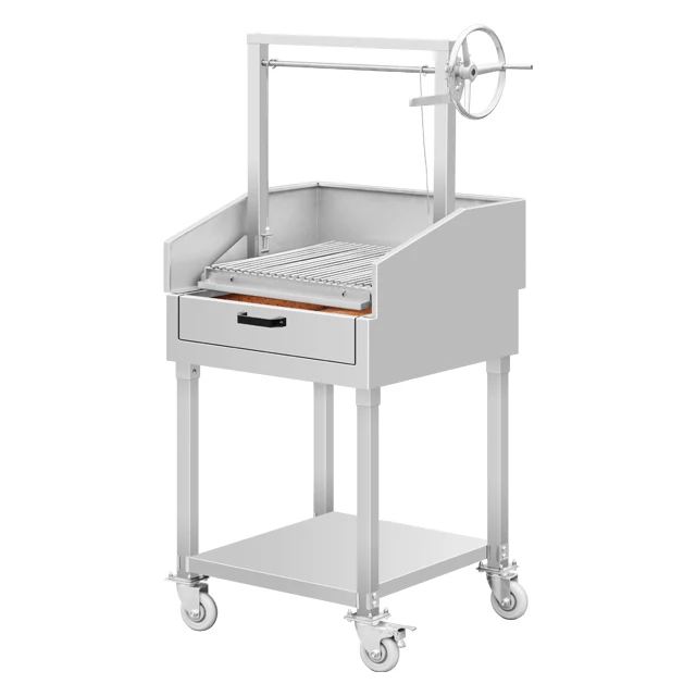 2024 Good Quality Brazilian Barbecue Oven Large charcoal Barbecue Machine