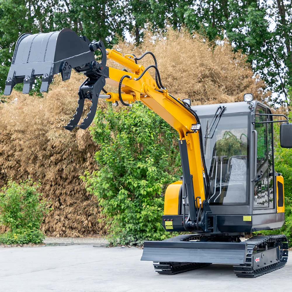 Factory Price Hydraulic Full Accessories 2 Ton 2.5 Ton 3 Ton Excavator Mini Retro Excavator Digger For Sale