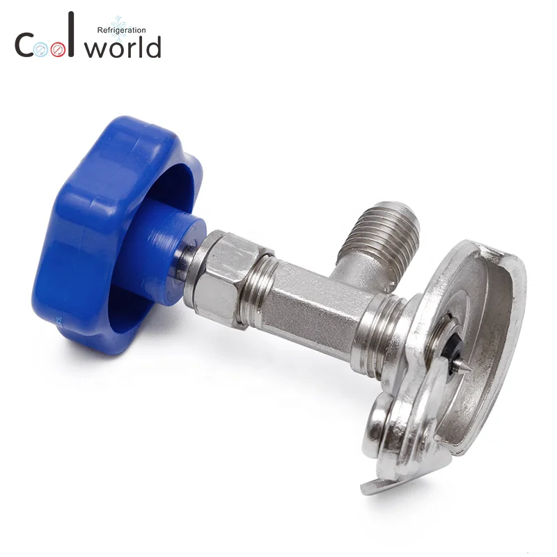 CT-340 Универсальный Автомобильный Открыватель для бутылок с хладагентом для R12 R134a холодильные инструменты