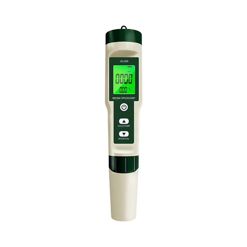 Digital TDS Ph Meters Pen Type Water Quality Tester 5 in 1 Temperature Salinity EC TDS Ph Meter for Aquariums