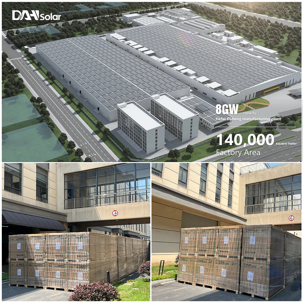 DAH Solar TOPCon N Type Trina Solar Module 600w 605w 610w 615w 620w 625w 630w Double Glass Panel Solar