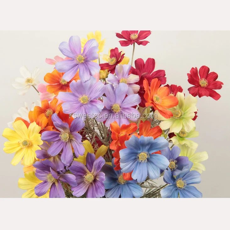 Тканевые искусственные садовые Многолетние цветы кореопсиса Из Календулы для свадебного украшения, украшение для дома