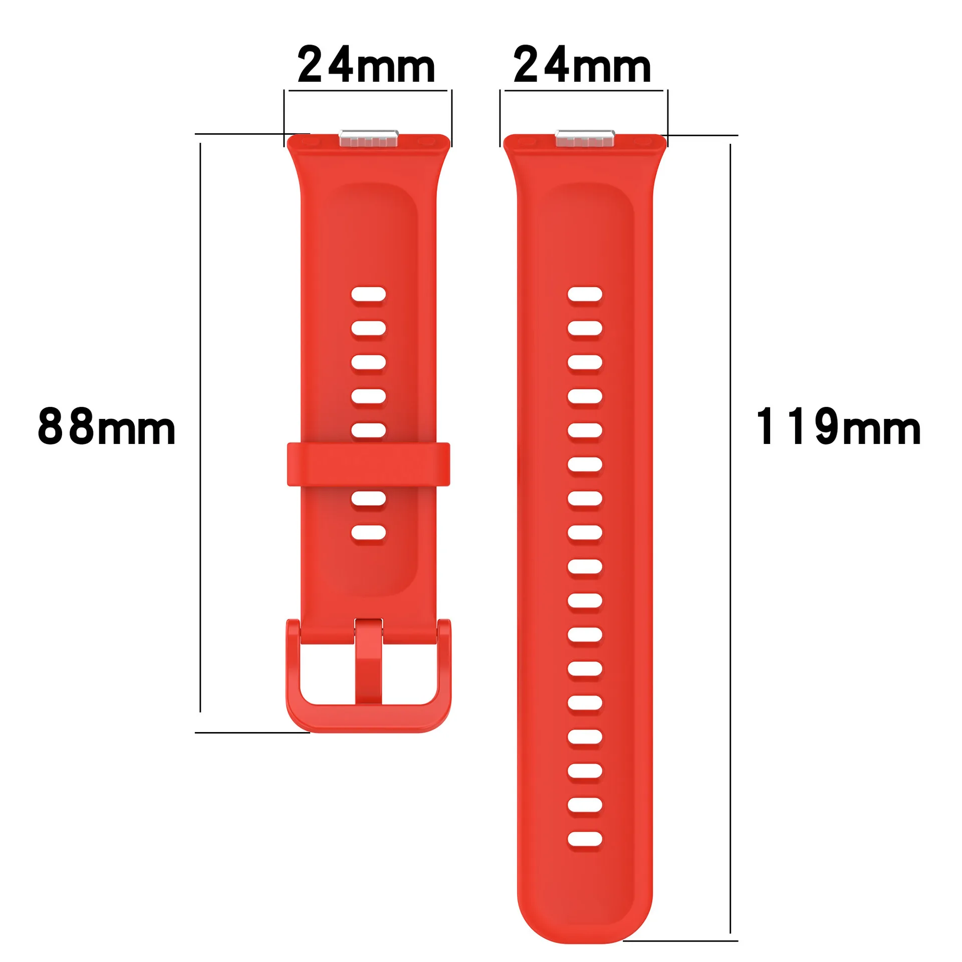 Silicone Strap For HUAWEI Watch Fit 3 Watch Bracelet Replacement Sport Watchband