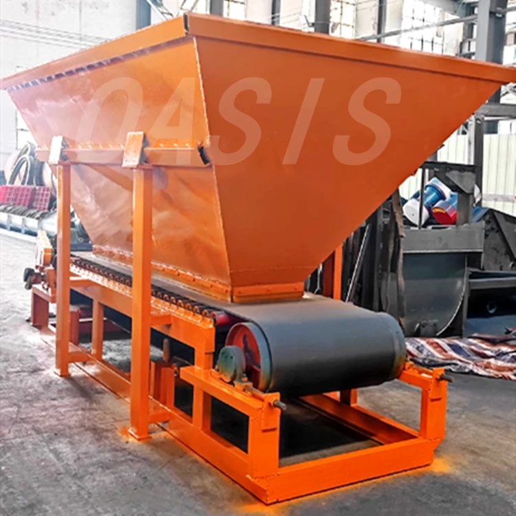 High Efficient Mining Belt Conveyor Feeder Feeding Machine Stock Bin for Rock Transportation
