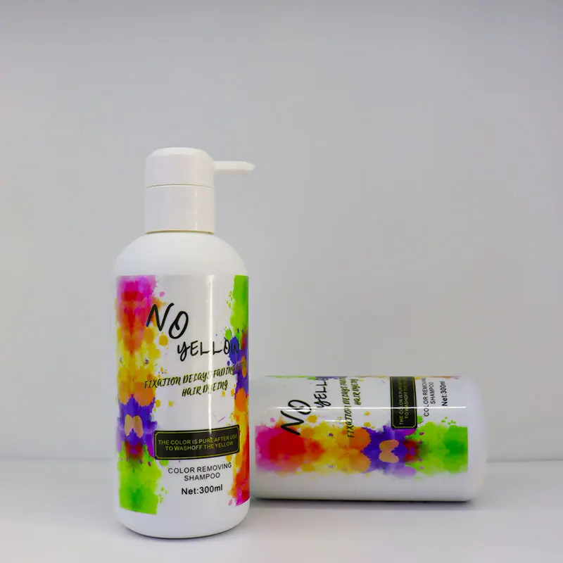 Factory Price Good Quality Anti Yellow Purple No Yellow Shampoo For Bleached Hair