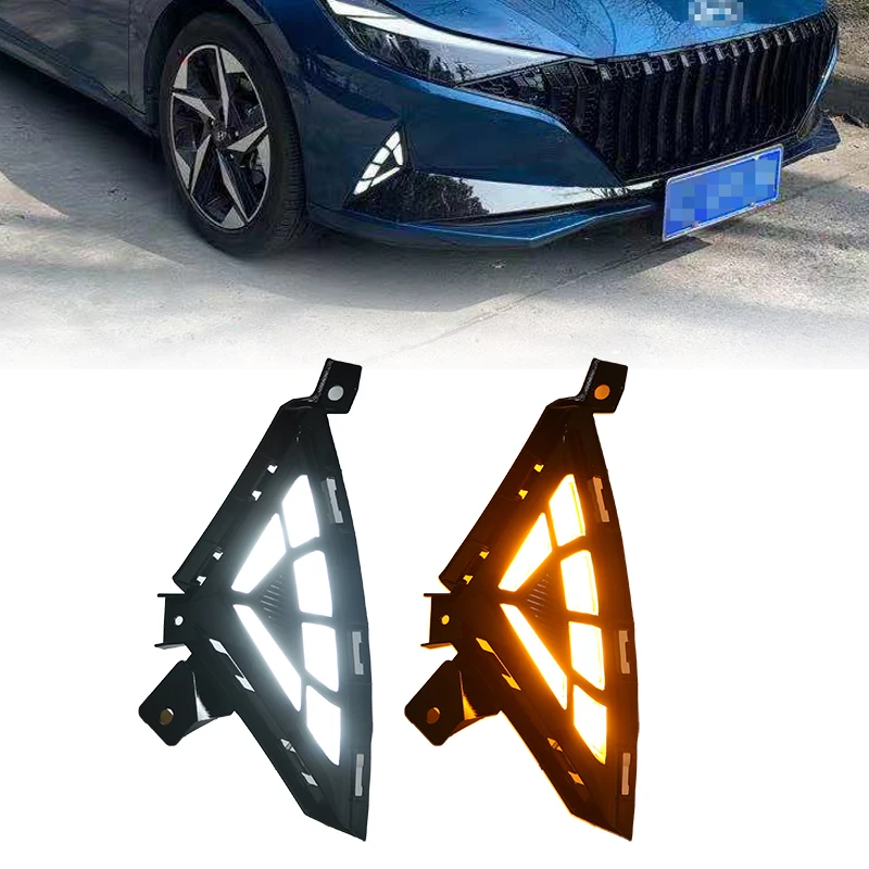 Automotive lamps customization High quality Led daytime running light DRL For Hyundai elantra 2021