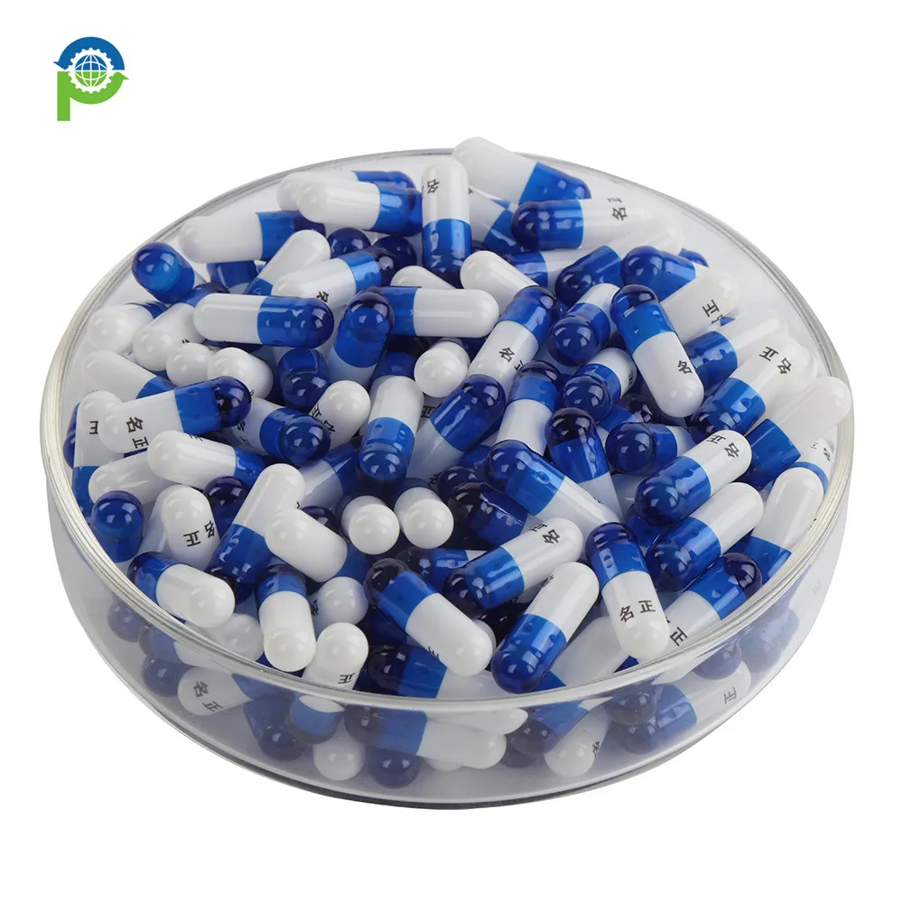 
High Quality Customized Different Sizes Empty Gelatin Capsules 