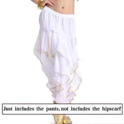 High Quality Arabic Belly Dancing Harem Pants Women Indian Trousers Chiffon Dance Performance Wear OEM