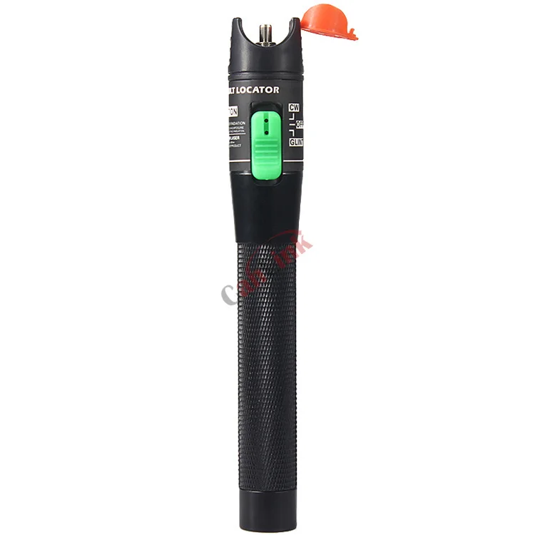 A Pen Type Red Light Source 30MW/20MW/10MW/5KM Visual Fault Locator Fiber Optic Cable Tester 1-5km 10km 20km 30Km Range VFL