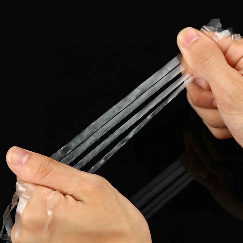 Transparent TPU elastic mobilon tape for bra  Straps / Swimsuit / Lingerie