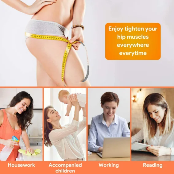 EMS Hip Muscle Trainer Butt Toner Home Gym Equipment Exerciser Stimulator