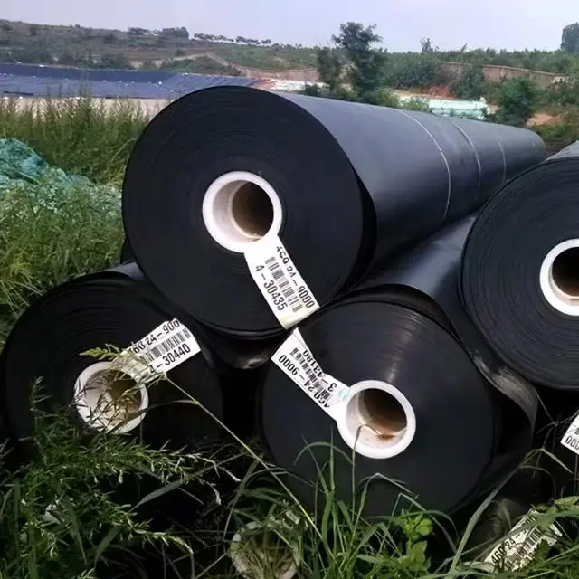 0.5mm 1mm 1.5mm  2.0mm hdpe geomembrane pond liner malaysia pond liner waterproofing membrane