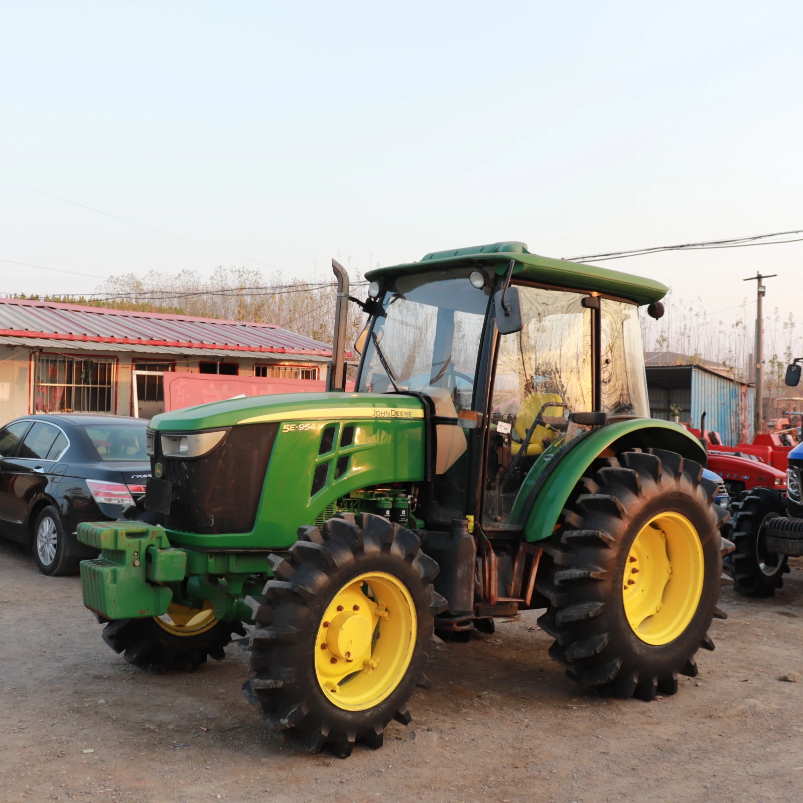 John Dere Factory Supply Chinese 90HP 4WD Farm/Mini/Diesel/Small Garden/Agricultural Tractor