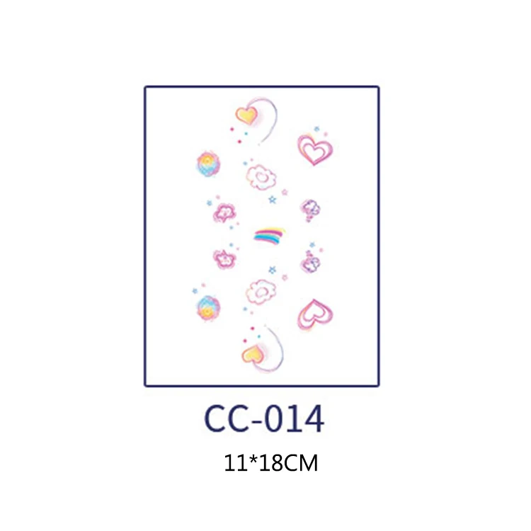 WenShen New Design Butterflies Small Size Temporary Tattoo Stickers For Ladies and Girls