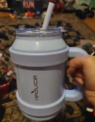 50oz stainless steel tumbler  big capacity  drinkmore Tumbler with Handle and Straw Stainless Steel water bottle