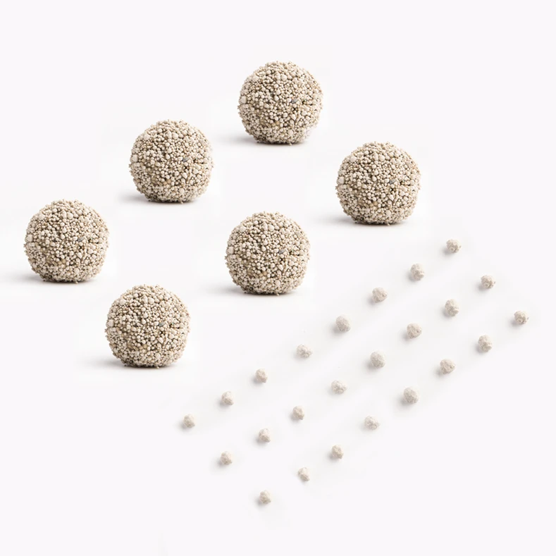 Strong Clumping Cat Litter Natural Carbon Bentonite Clay Cat Sand