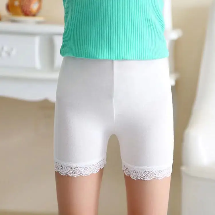 Girls Lace Dance Shorts Breathable Safety