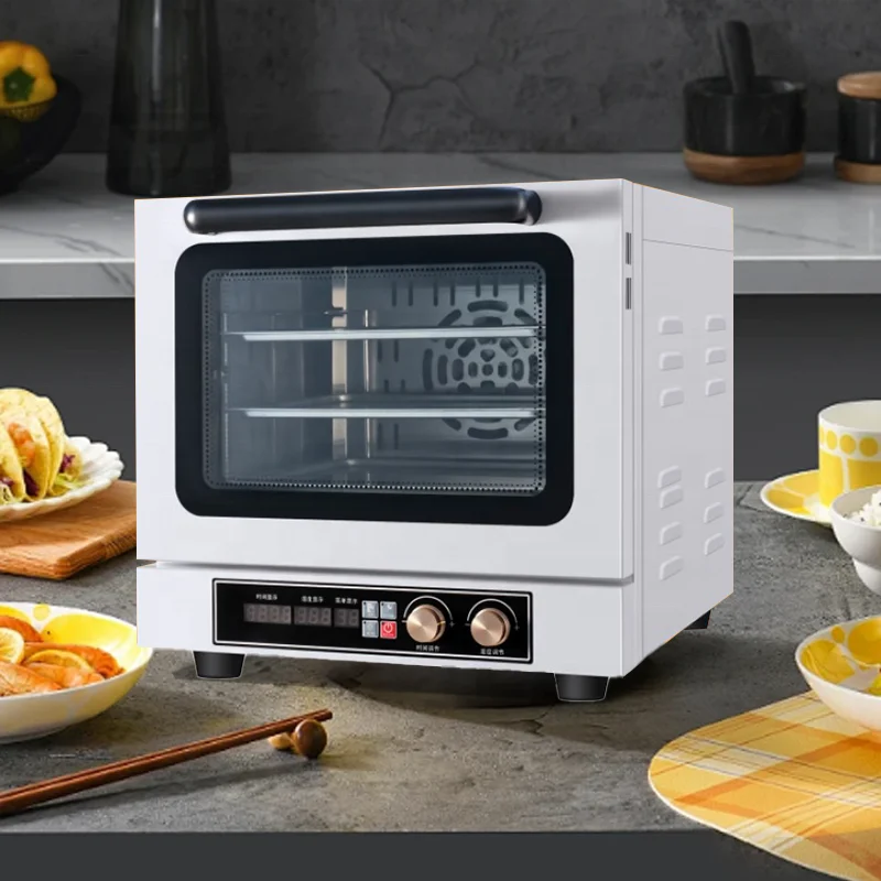 Commercial 35L Electric Snack Pastry Bread Pizza Hot Air  Convection Steam Oven  Multifunction Steam Ovens   For Sale