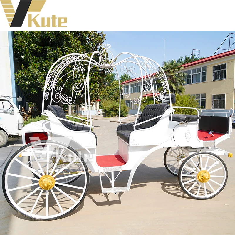 Cinderella  Coach Garden Electric Wedding or Sightseeing Popular Style Pumpkin Horse Carriage for sale