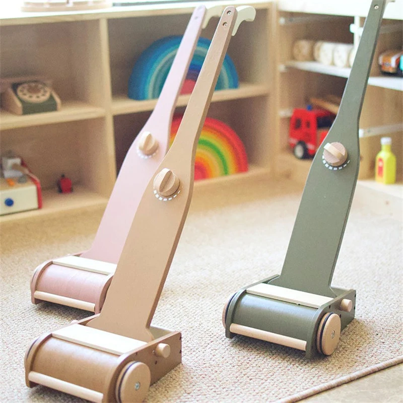 2406 New Pretend Children Housekeeping Brush Broom Montessori Cleaning Play Set Toys