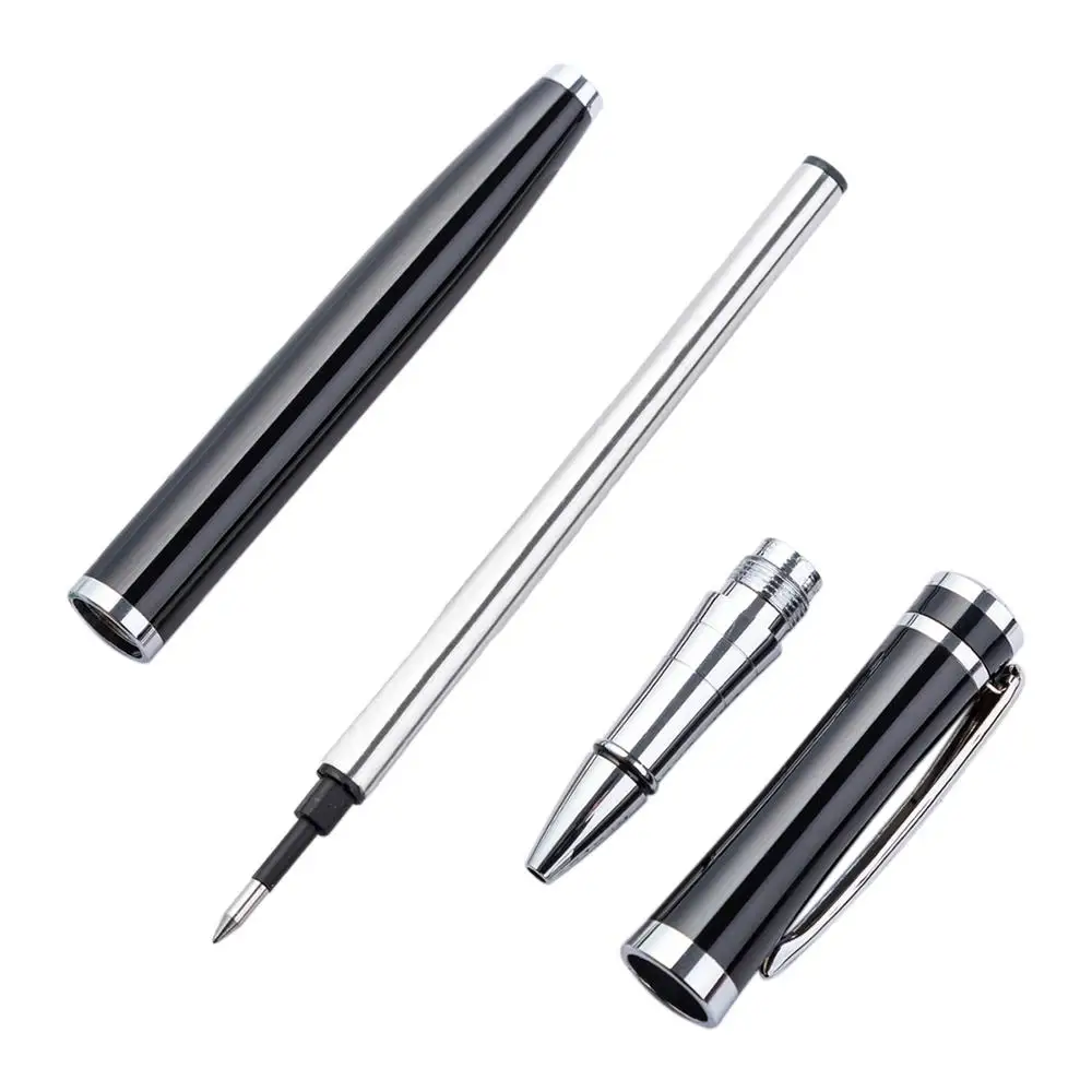 Высококачественная металлическая роликовая ручка 2020 с роскошной деловой металлической гелевой чернильной ручкой на заказ