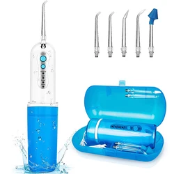 Mini design dental water flosser cordless oral irrigator nasal wash