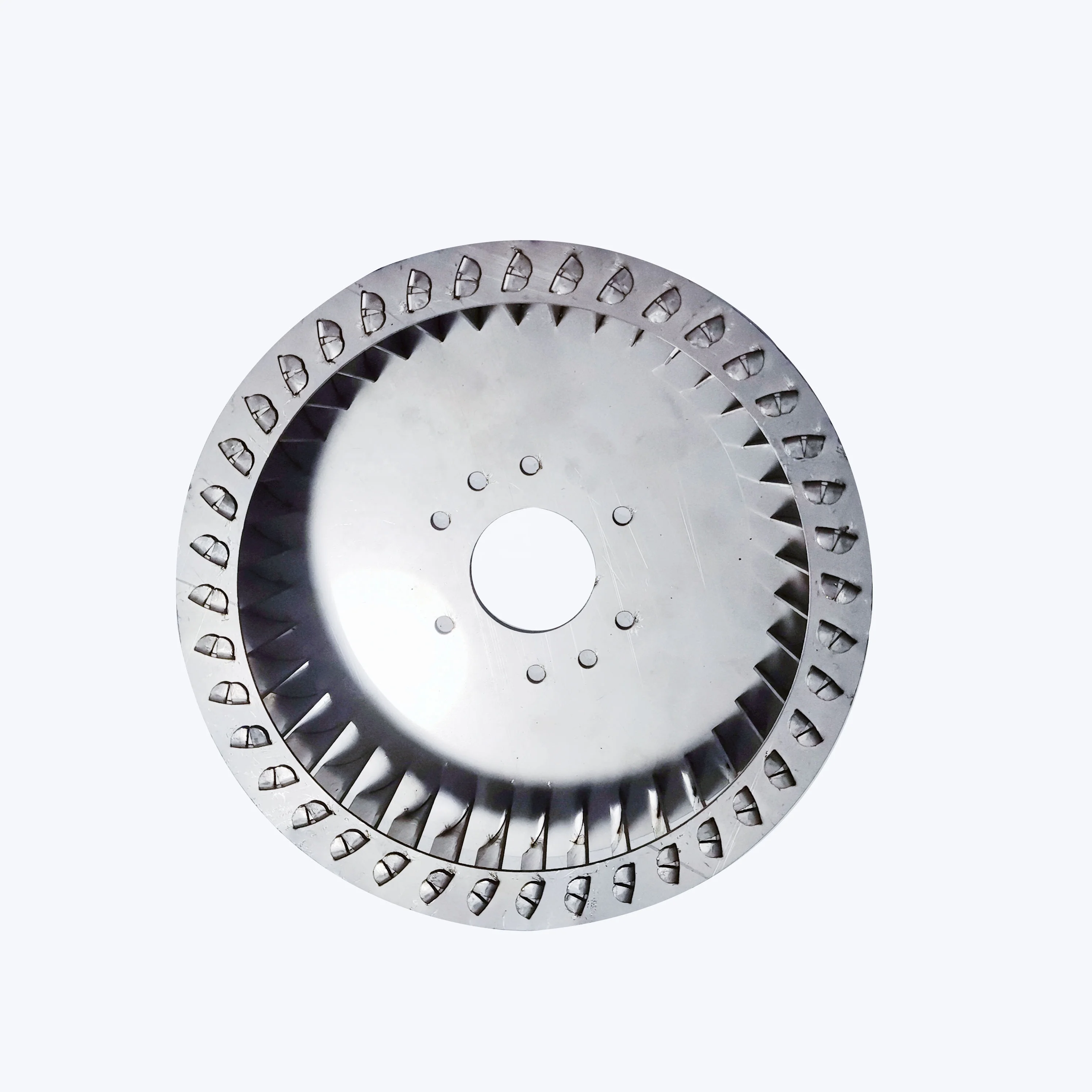 Aluminum centrifugal axial flow fan coil blades blower motor impeller