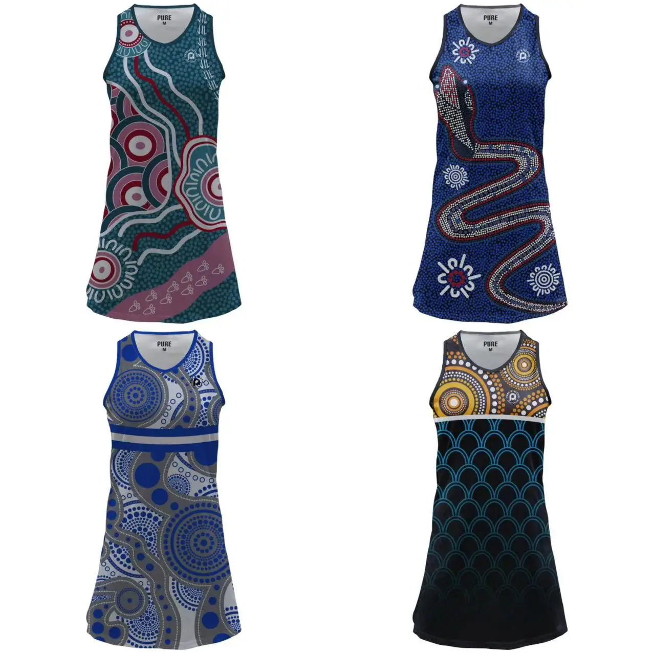 Женское теннисное платье с юбкой