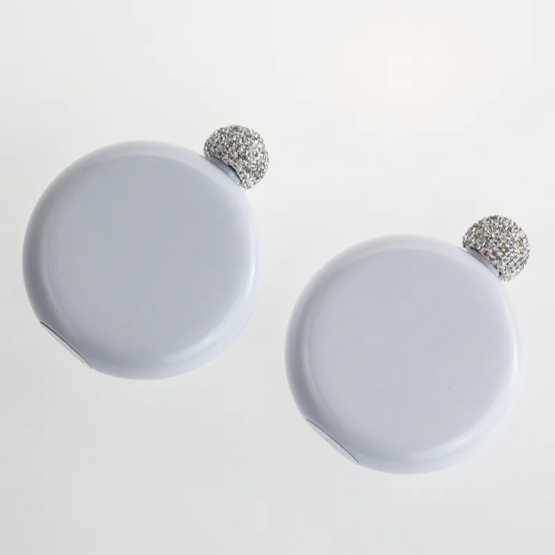 Mini 5oz Flask Sublimation blank Round hip Flask