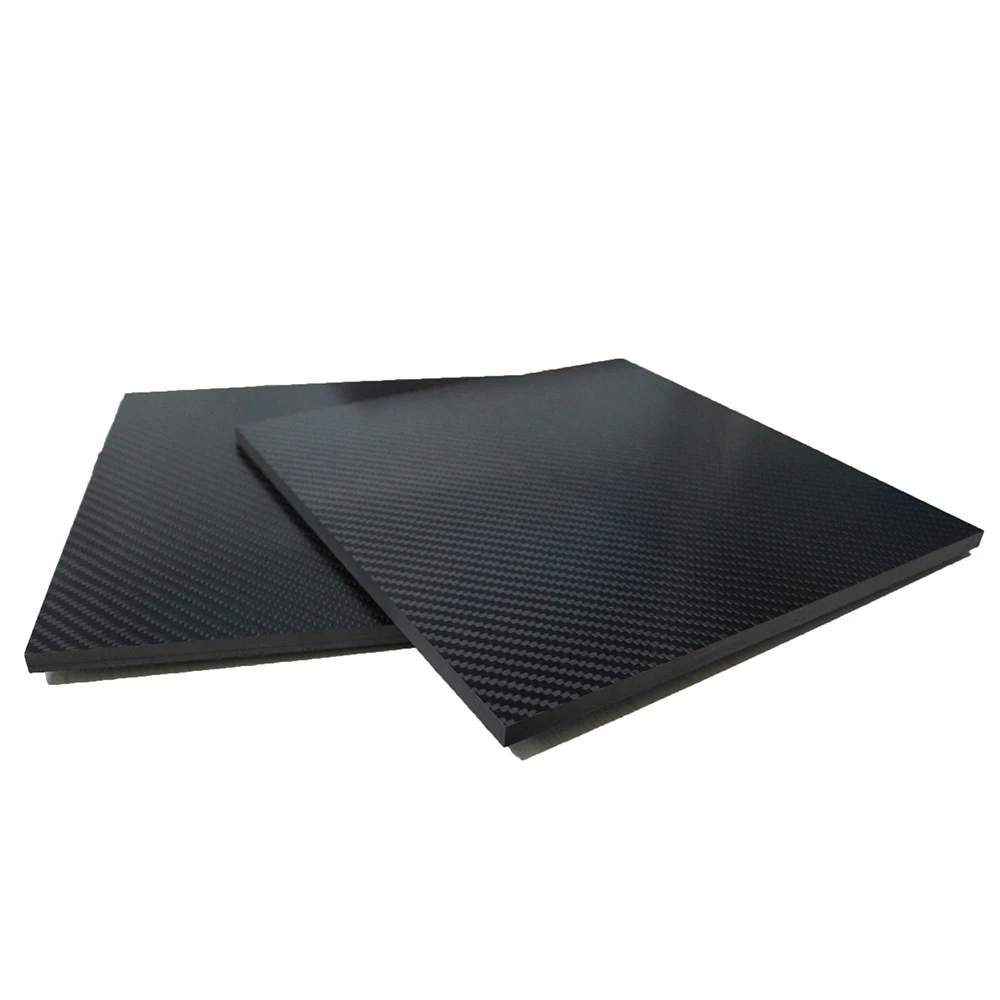 3k 8mm 9mm 10mm Customized Size Carbon Fiber Plate Sheet