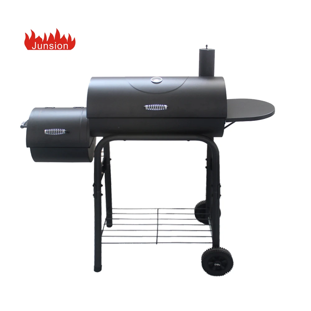 hot sale EUR. barbecue oven wood grill Wholesale Custom Outdoor Portable Steel Offset Charcoal BBQ Grills