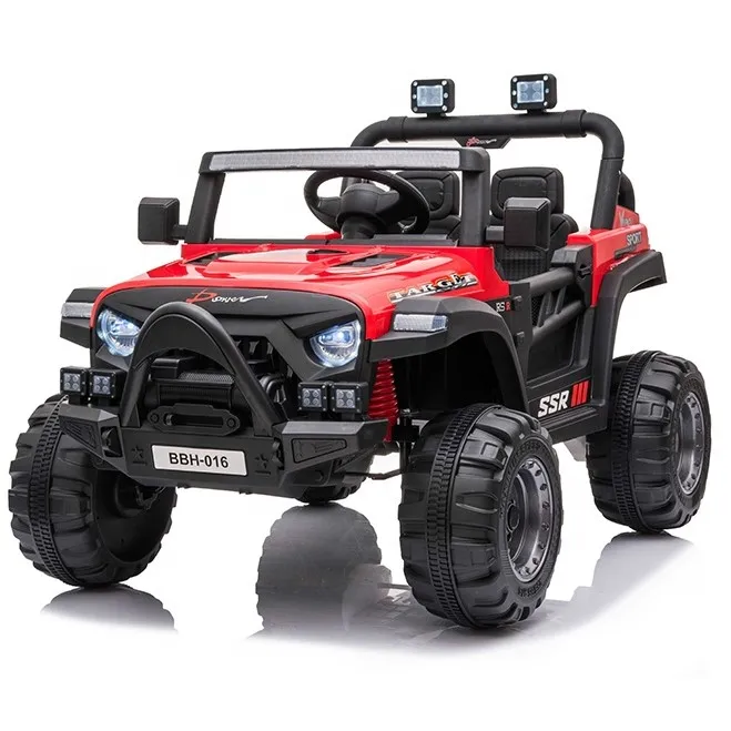 2022 Kids Electric Car Third Gear Partial Speed Regulation Remote Control Kids Toy Car with Double Seats