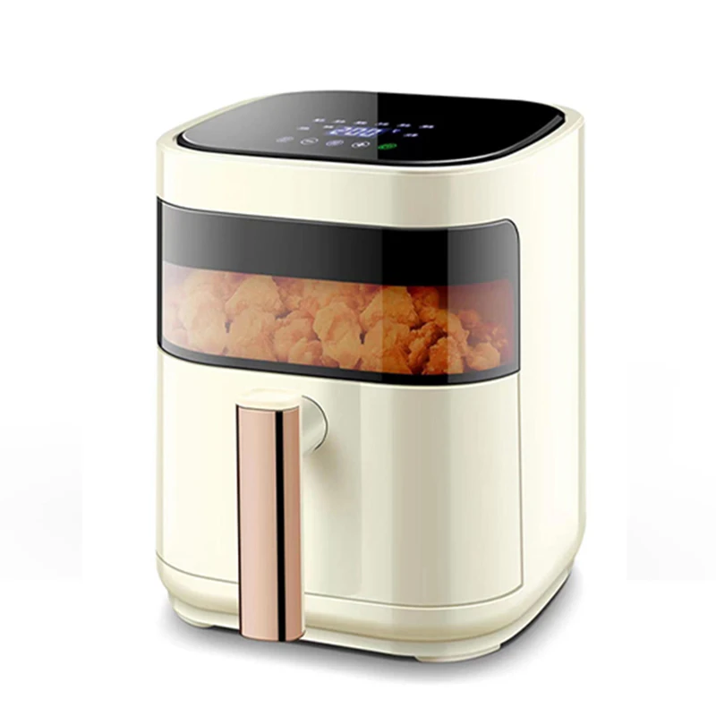 Upper Perspective High Quality 3L Digital Air Fryer Touch Screen Cooker Smart Air Fryers With Free Oil