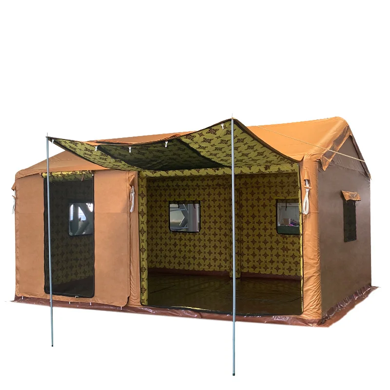 Middle East quick-opening storage camping tents waterproof camouflage glamping outdoor tents for Arab Qatar