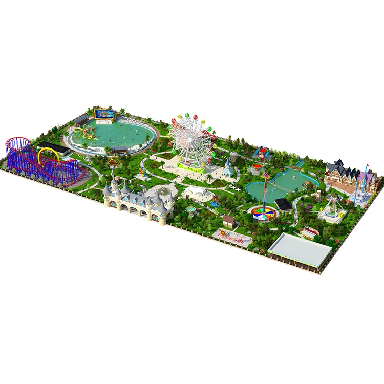 Trackless Train Roller Coaster Fun Fair Rides Commercial Amusement Park Items For Sale