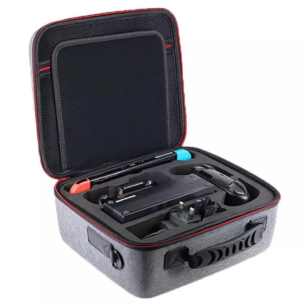Multifunctional EVA Game Console Storage Carry Waterproof Switch Game Card Case EVA Game Bag for Switch
