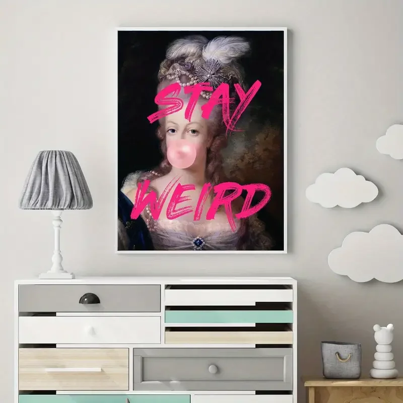 Vibrant Canvas Posters Modern Art Fun Retro Feminist Designs Ideal for Bedroom Living Room Corridor Decoration Unique Gift Idea
