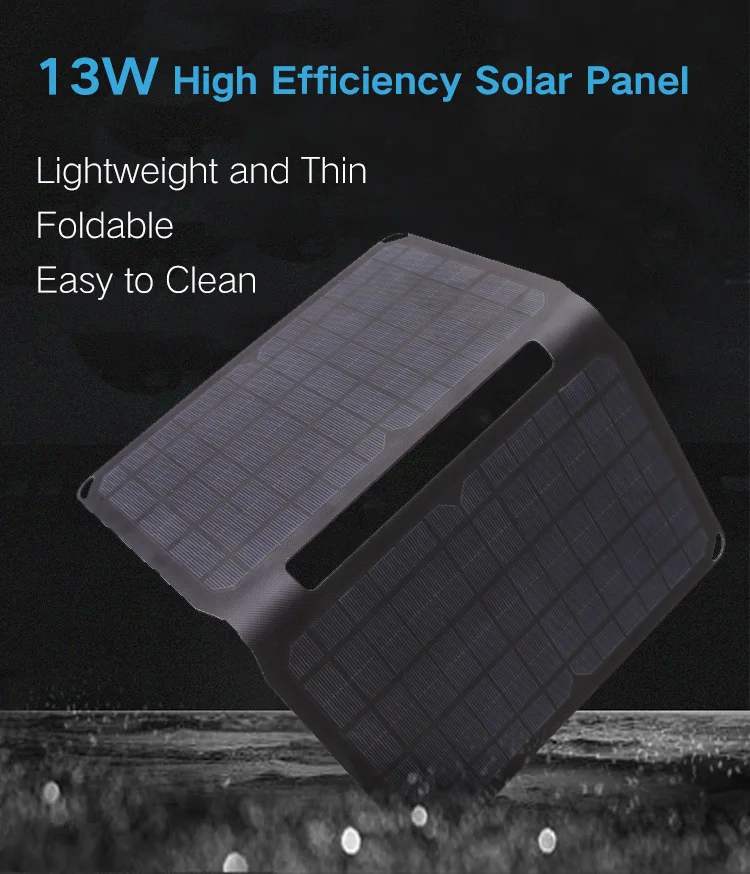 13W Foldable Sun powered Charger