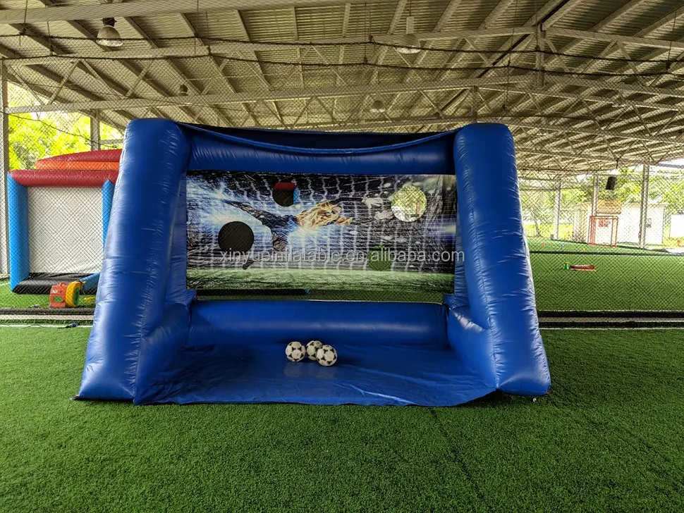 Inflatable Hockey Slap Shot,Inflatable soccer ball shot,Inflatable Sport Games For Sale
