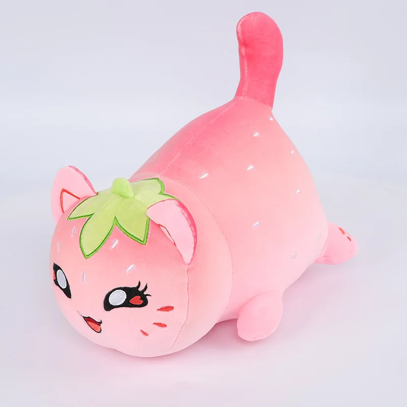 New CE Cute Kids Pink Customized Cat Stuffed Animal Toys Pillow