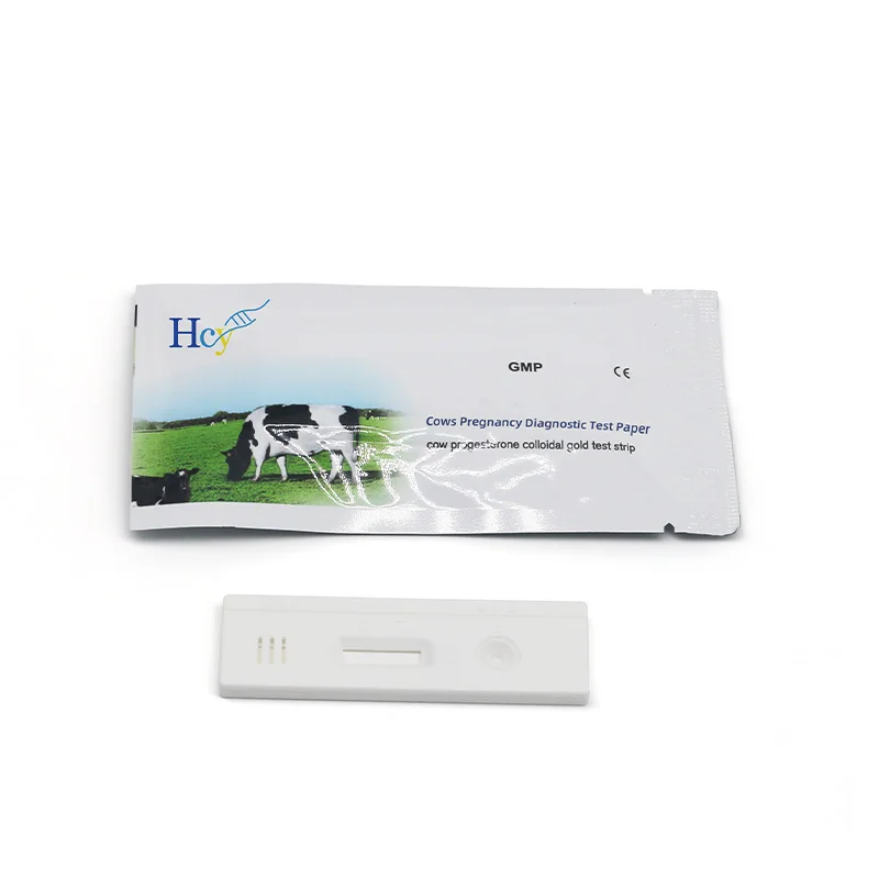 HCY Disposable Early Cow Pregnancy Test Kit Urine Home Pregnancy Test For Cows