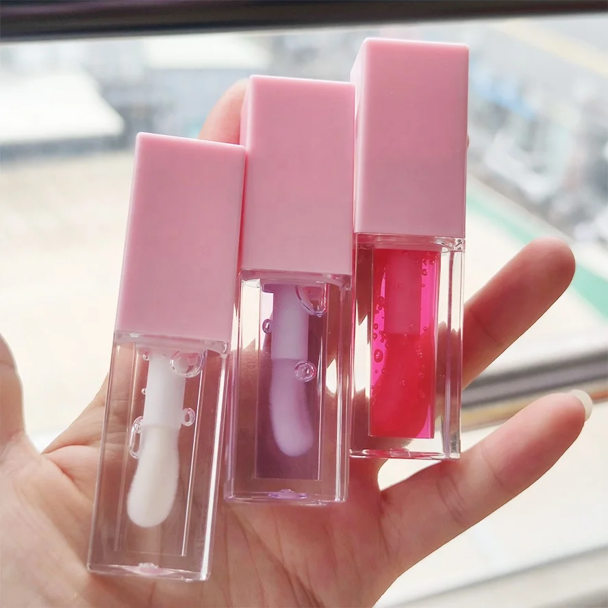 Pigment Clear Plump Fruit Lipgloss Private Label Plumping Glitter Shimmer Gloss Plump Lip Oil