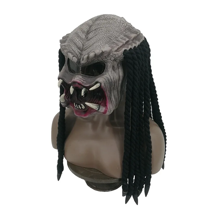 Halloween Alien Wars Iron Warrior Mask Horror Predator Helmet Party Role Playing Mask