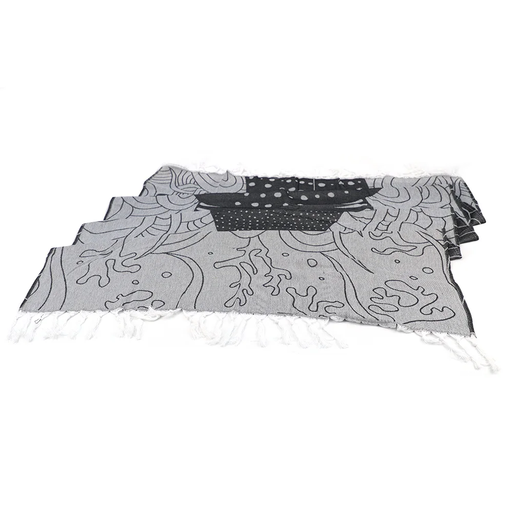 High Quality Hot Sale 100% Pure Cotton Custom Hammam Fouta Sand Proof Turkish Beach Towel Soft Home Blanket