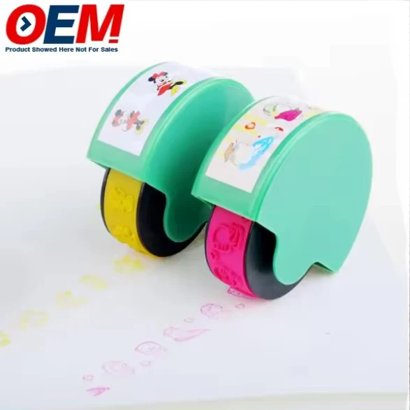 Custom Information Masking Rolling Stamp roller stamp pre-inked stamp for office use